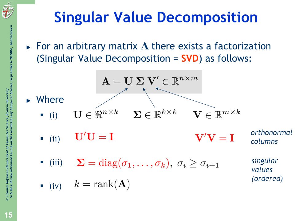 single value decomposition matlab torrent
